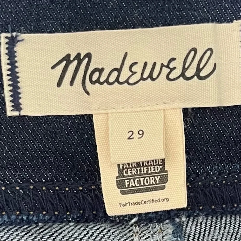 Madewell NWT Skinny Blue Jeans Sleek Fit Sz 29